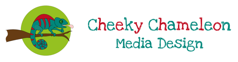 Logo Cheeky Chameleon Media Design