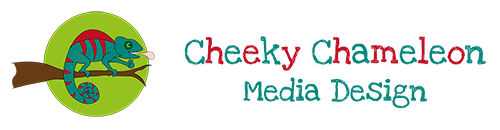 Retina Logo Cheeky Chameleon
